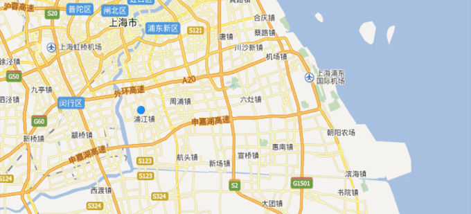 心航報關保稅倉儲地理位置